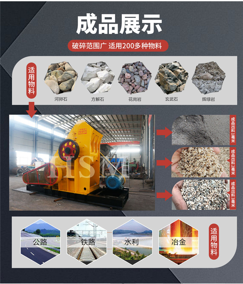 雙級無篩底粉碎機適應物料 雙級無篩底粉碎機適應物料
